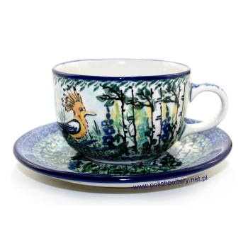 Filiżanka 0,2L + spodek dek. U5076X Dudek